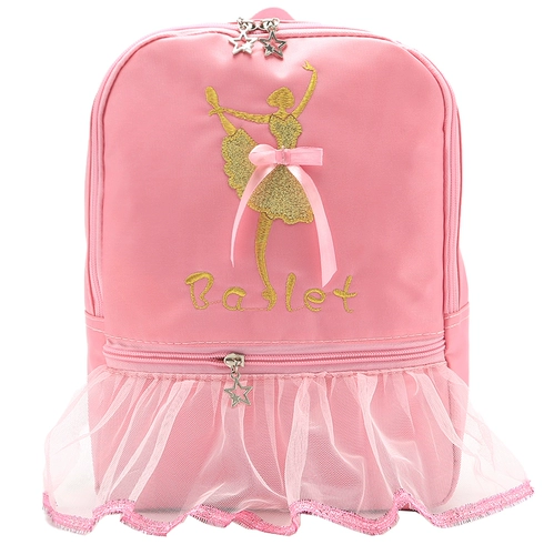 Детский школьный рюкзак, вместительная и большая модная танцующая сумка через плечо, надевается на плечо