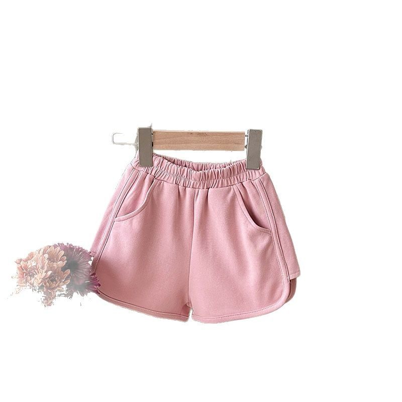 宝宝夏季糖果色条纹撞色短裤2025新款男女童纯棉百搭运动沙滩裤潮,淘宝优惠券,粉丝福利购,淘宝优惠卷