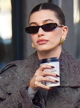 海丽同款高级感防晒猫眼墨镜