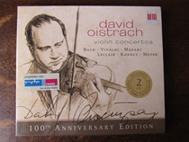 Violin Concerto David OistelahDE such as Vivaldi Mozart undemolished 2 discs