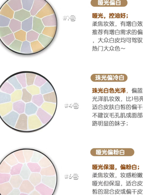 雅莉格丝E大饼试色小样