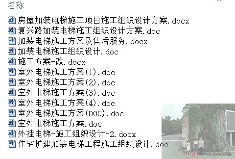 155房屋加装电梯施工项目施工组织设计方案-图0