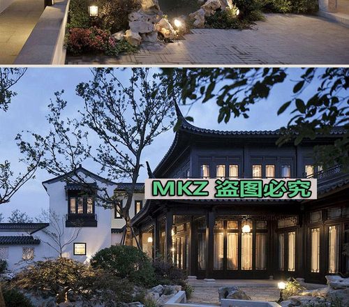 苏州中式园林古建筑别墅民宿建筑CAD施工图自建房苏式建筑设计图 - 图1