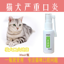 Dog Cat Oral Ulcer Stomatitis Speed Kang Spray Cat Drool Aphrodisitis Periodontitis Gingivitis Ankylosing
