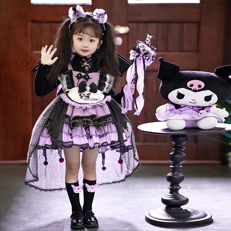 女童库洛米洛丽塔连衣裙秋冬lolita生日公主裙女宝重工cos礼服裙7,淘宝优惠券,粉丝福利购,淘宝优惠卷