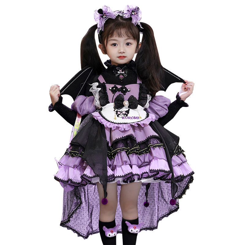 女童库洛米洛丽塔连衣裙秋冬lolita生日公主裙女宝重工cos礼服裙7,淘宝优惠券,粉丝福利购,淘宝优惠卷
