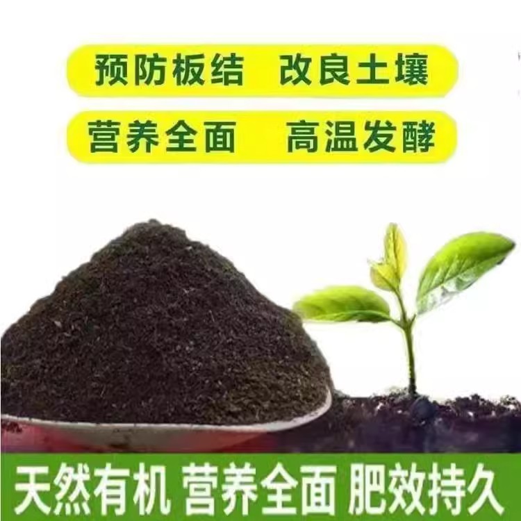 内蒙古纯羊粪发酵有机肥料种菜农家肥蔬菜花卉绿植营养土100斤-图2