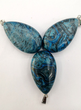 diy天然石饰品配件毛衣链吊坠