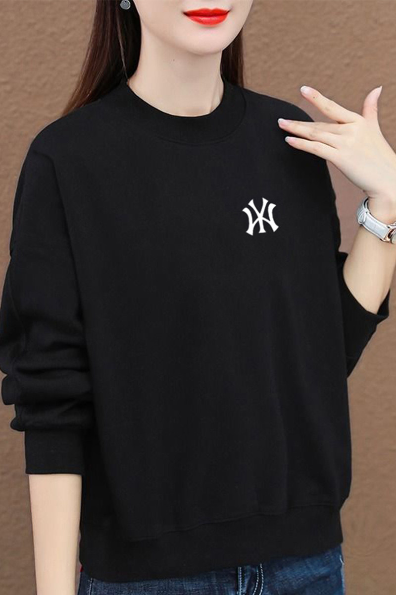 秋冬长袖纯棉卫衣女韩版宽松大码女士加绒加厚打底上衣潮休闲外套,淘宝优惠券,粉丝福利购,淘宝优惠卷