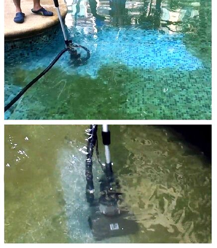 婴儿泳池吸污机鱼池底清理吸粪水下吸尘器洗车店吸淤泥直排吸污泵 - 图2