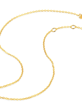 整套925纯银项链女锁骨