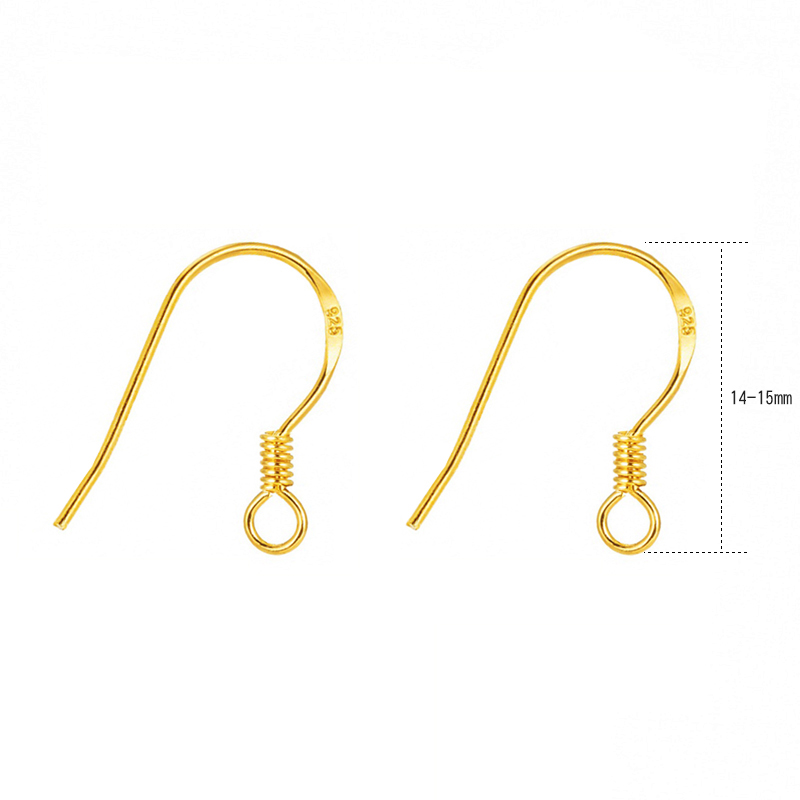 S925纯银耳钩diy简约耳钉耳坠自制耳饰品配件手工制作耳环材料包,淘宝优惠券,粉丝福利购,淘宝优惠卷