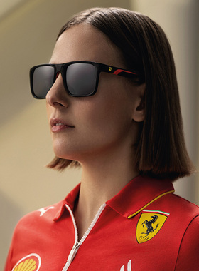 法拉利方框板材遮阳驾驶太阳镜