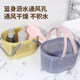 Handbasket upgraded drain storage hanging basket bathroom bath basket desktop storage basket plastic handbasket