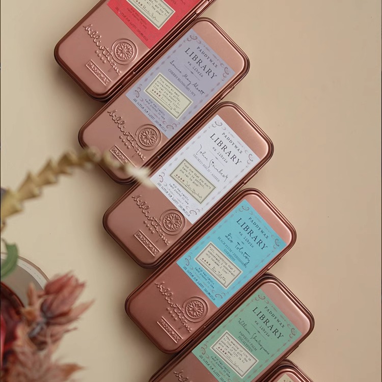 美国Paddywax香薰蜡烛图书馆进口香氛安神助眠精油旅行清舍礼物 - 图0