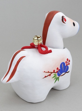 日本限定 野泽民间艺术 中川政七 × 会津张子 乡土玩具 缘起 马