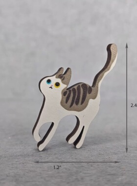 跨境新品木质猫咪拼图游戏儿童旅游游戏Wooden Cat Puzzle Game
