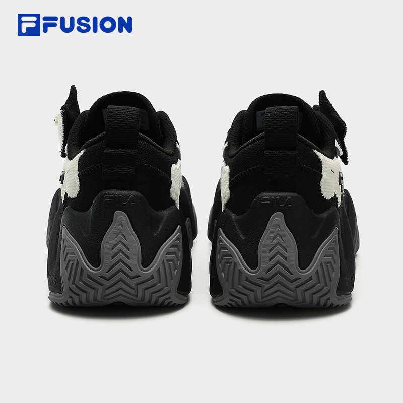 FILA FUSION斐乐潮牌STARFISH-CVS女鞋厚底鞋2023冬季新款帆布鞋 - 图2