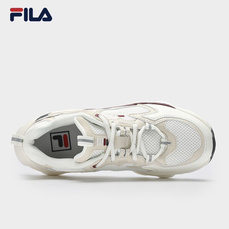 FILA 斐乐官方女鞋SKIPPER复古运动鞋2024秋新款船长老爹鞋跑步鞋 - 图0