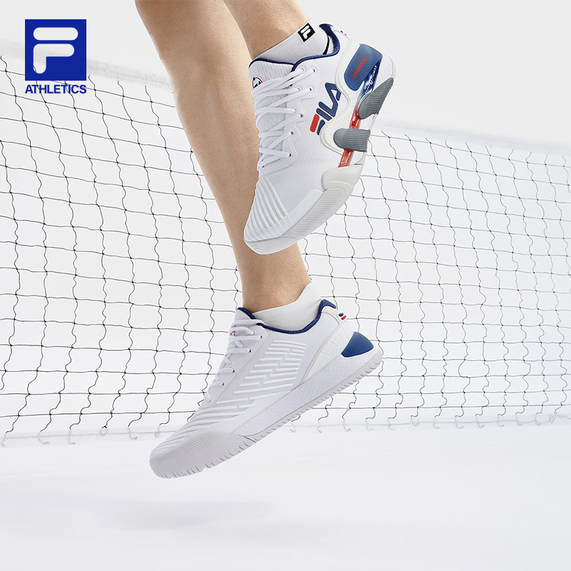 FILA 斐乐POTENZA男子综训鞋2023夏季新款运动性能网球男款休闲鞋 - 图1