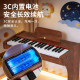 ການແນະນໍາ piano ໄມ້ຂະຫນາດນ້ອຍສໍາລັບເດັກນ້ອຍ