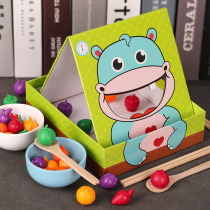 Young children Feeding Fine Action Training Teaching Aids Busy Boxes Mon early teaching Puzzle Toys 2 One 3-year-old 6 Baby 1