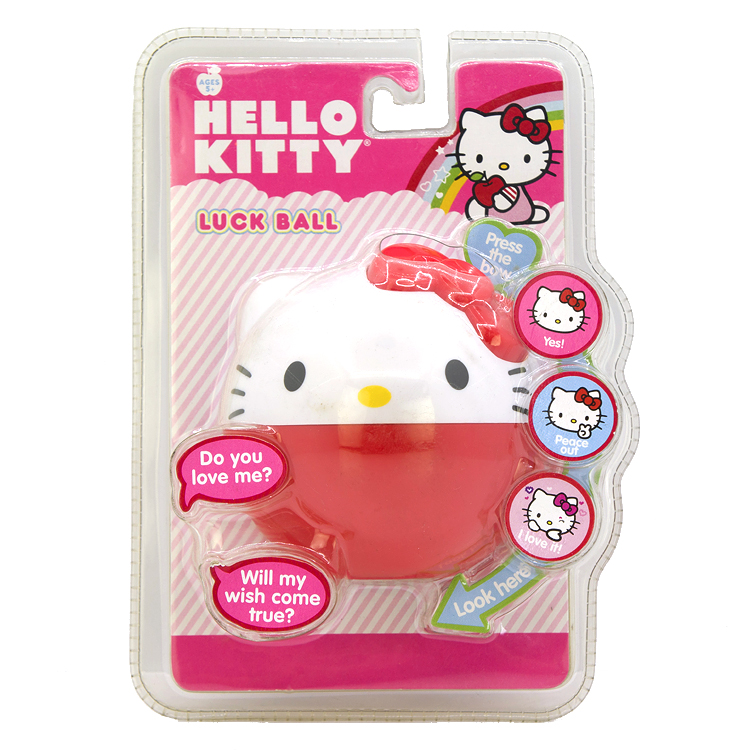 JAKKS Hello Kitty Luck Ball KT凯蒂猫电子幸运问答游戏女孩玩具-图0