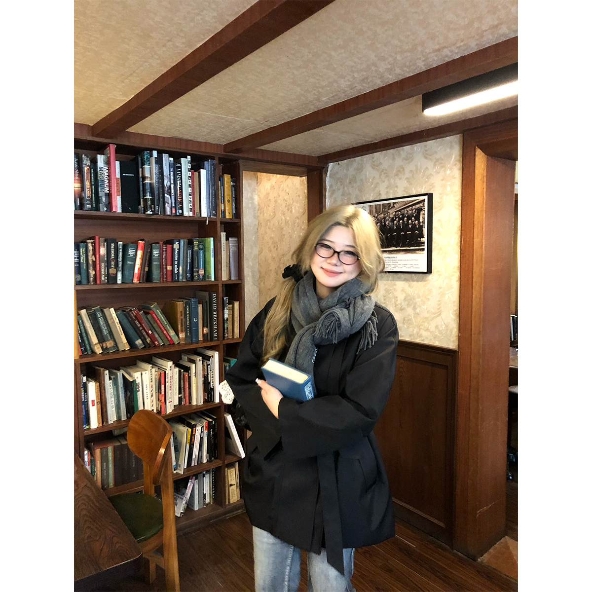 安妮不火气质廓形系带收腰立领风衣女微胖大码氛围感宽松显瘦外套 - 图2