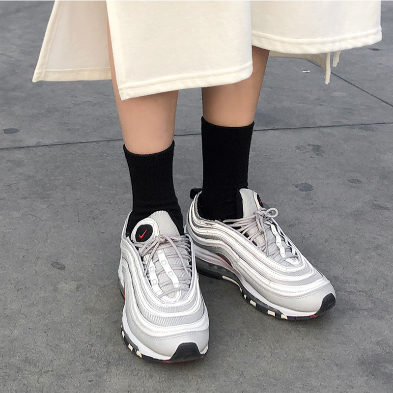 韩国东大门代购女袜子棉纯色简约潮流 ETNA秋冬ins学生吸汗中筒袜,淘宝优惠券,粉丝福利购,淘宝优惠卷