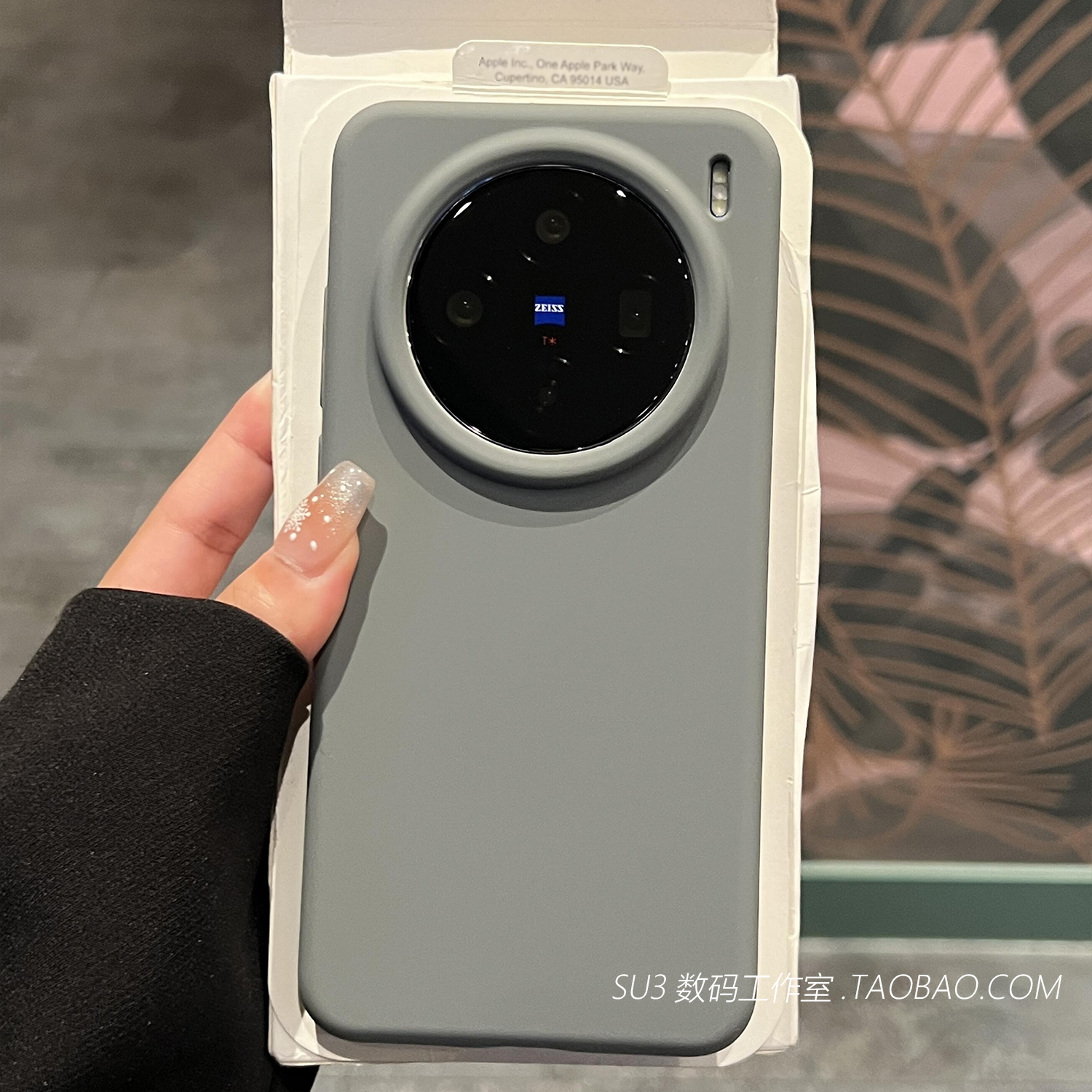 炭灰色适用一加Ace5/3手机壳pro液态硅胶2v一加13T高级12防摔15简约reno14黑X9纯色Findx8s软糯76全包ultra - 图1