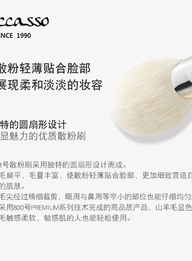 韩国piccasso803银管粉扇形散粉