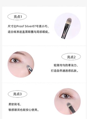 韩国piccassoproof08银杆遮瑕刷