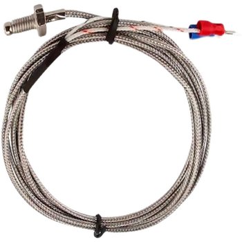 M6/M8 screw thermocouple ເຄື່ອງສີດ molding ເຄື່ອງວັດແທກອຸນຫະພູມສາຍ K ປະເພດ E ເຊັນເຊີອຸນຫະພູມ probe ວັດແທກອຸນຫະພູມ