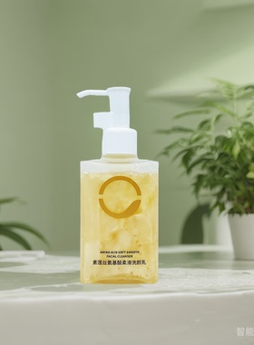 素莲丝氨基酸柔滑洗颜乳深层清洁细致毛孔脆弱肌肤洗面奶洁面乳