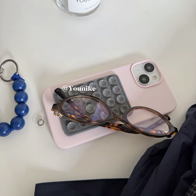 Korean Onis same color aesthetic mobile phone suction cup