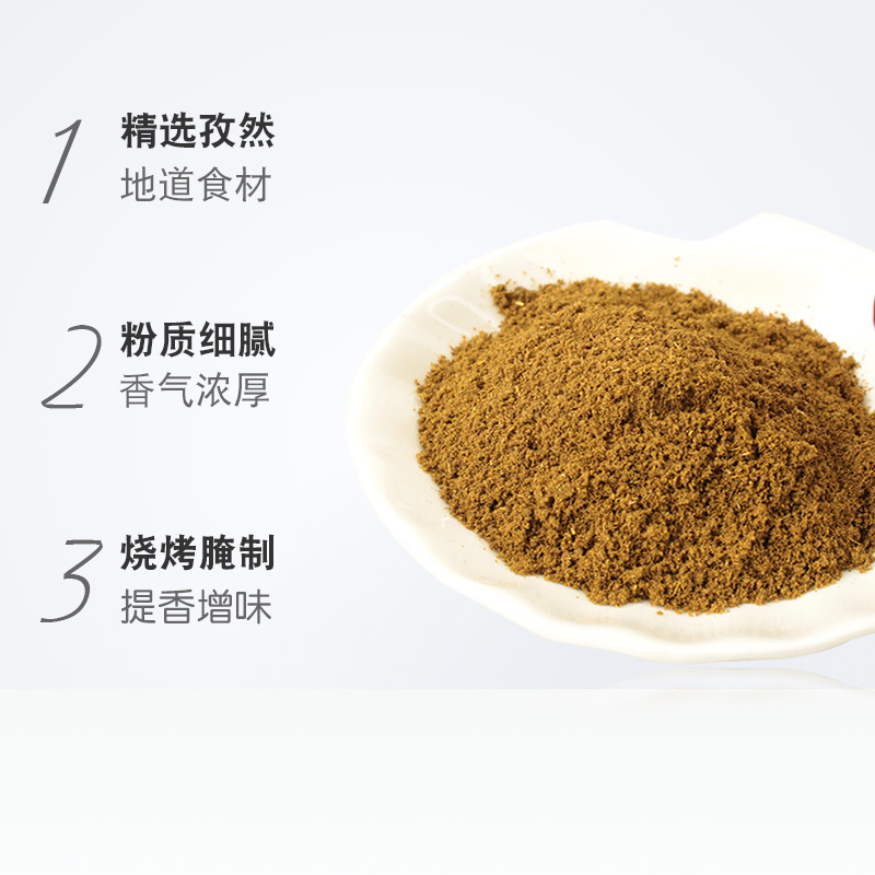 川珍正宗孜然粉烧烤调料撒料瓶装商用批发香辣纯正专用家用组合装-图2