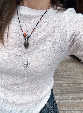 百搭流苏可爱天然甜美风小众设计