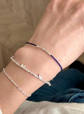 极细简约风气质S925银手链