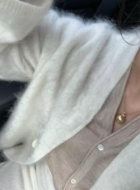 人造珍珠吊坠大龙珠锁骨链