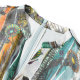 Narsi V-neck chiffon printed dress summer commuter ສິ້ນສະໄຕລ໌ລີສອດ