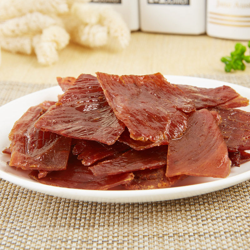 双鱼120g*10靖江特产小吃碎猪肉干 双鱼食品猪肉类