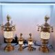 Magic lantern Taiwan pure copper shrine lantern Haizang Temple Haizang lantern palace lantern LED lotus lantern magic lantern everlasting lamp