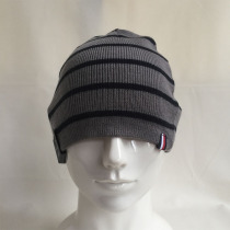 Autumn winter deepen hair line hat men Baotou cotton thread knitted hat thickened protective ear winter warm knitted hat tide