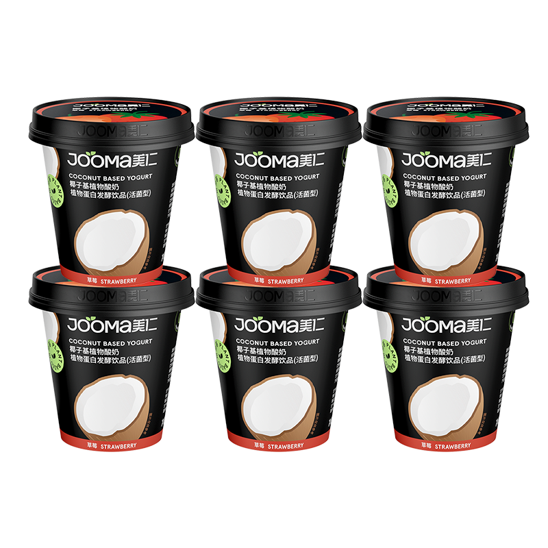 100g*6 Cups of Jooma Coconut Based Yogurt Sugar-free Vegan - 图3