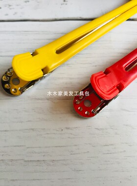 彩色半铁鸭嘴鱼嘴夹发夹刘海夹一字夹鳄鱼夹美发夹盘染发分区夹子