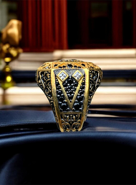 SELIM土耳其霸气复古男士戒指