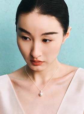 MOIAUSSIFluide·圆纹珍珠项链