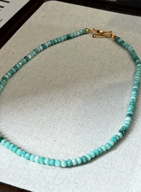 项链颈链锁骨链马来玉石女