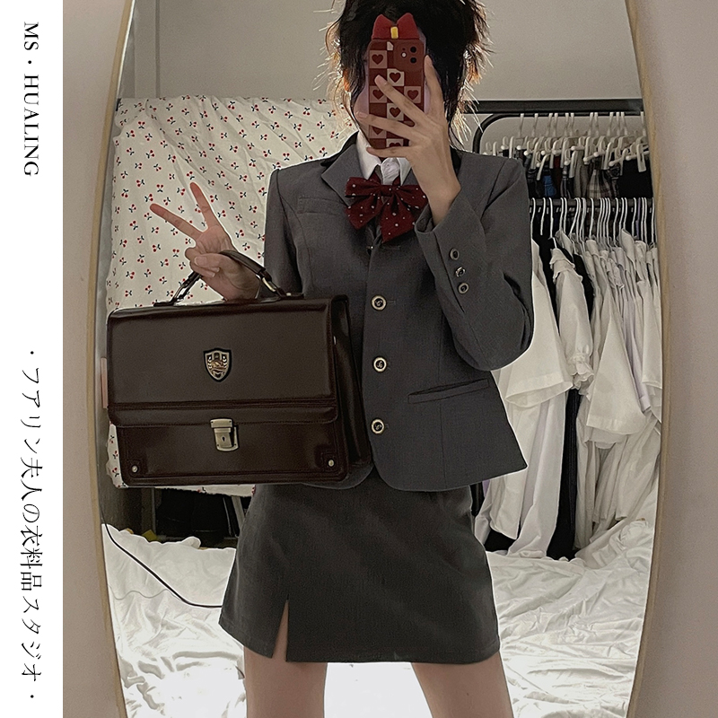 花铃太太【皇家彼女】原创JK西装 英伦贵族复古风 现货西服外套