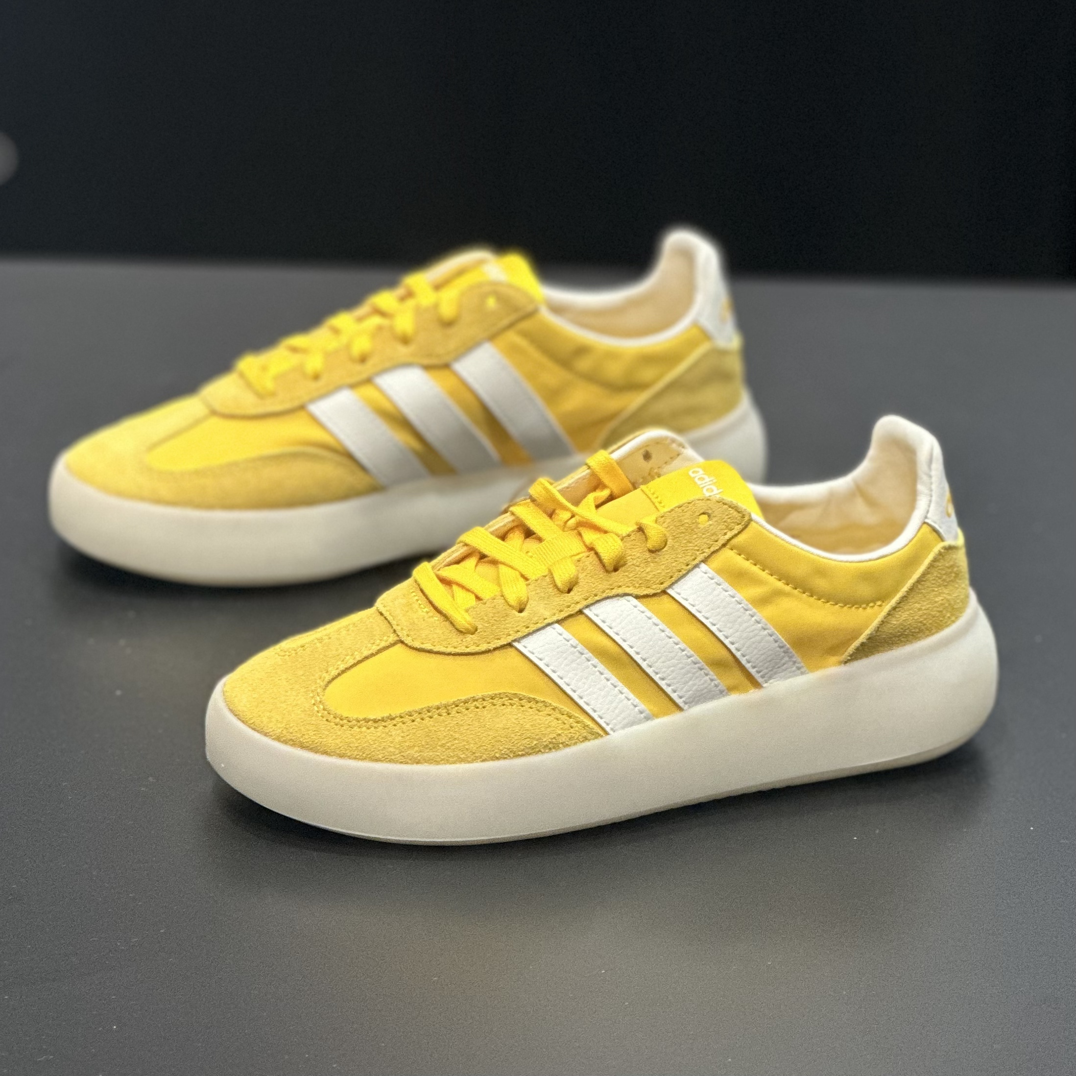 Adidas/阿迪达斯正品BARREDA DECODE男女系带经典户外板鞋JQ6671 - 图0